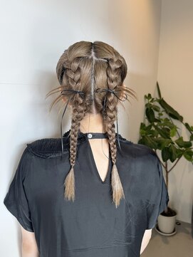 ライリー(riley) ツイン×カチモリ【ヘアセット/岡崎】