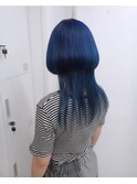 ネイビークラゲヘアー