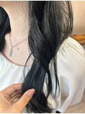 【lufun 正木】　ブリーチなしブルーブラック