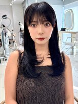 エジョン 三鷹店(Aejon) レイヤーロング/ヘルシースタイル/韓国ヘア/ベビーピンク/吉祥寺