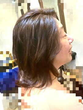ヘアサロン ナヴィ 赤坂(NaVie AKASAKA) くびれmidyレイヤードボブ