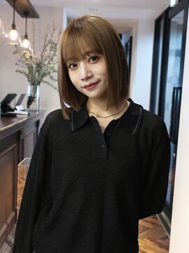 アビー 鎌倉(ABBEY) 小顔に見えて結べるボブ！パツッと感が可愛い/鎌倉