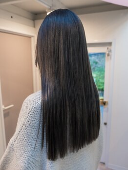 キオン(kyon)の写真/【酸性ストレートで髪質改善＊】自然に溶け込む柔らかストレートヘア。思わず触りたくなるような美髪へー