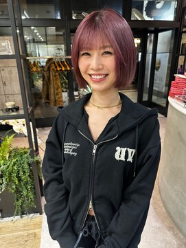 コレットヘアー ザモリオカ(Colette HAIR the MORIOKA) 可愛いピンクカラー♪