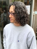 ローレンアンドパレード 並木坂店(Lauren&Parade) ツイストスパイラルパーマ ミディアムパーマ センターパート