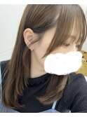 顔まわりサイドバング+前髪カット