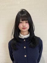 ヴィオラカラー(VIOLLA COLOR) 地毛風ストレート×前髪あり/小倉