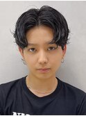 初めてのパーマでも◎ラフな質感が人気のシャドウパーマ