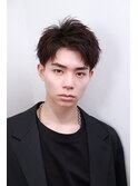 ビジネスマンにおすすめの アップバングショート
