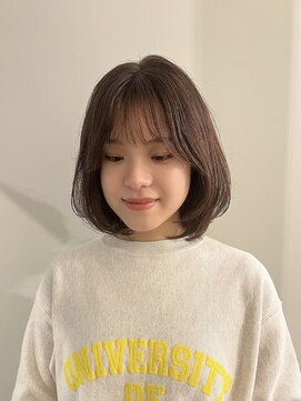 ユニコ(unico) ボブ パーマ カラー 髪質改善 【unico 川崎】工藤梨花