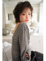 繭 シャギーボブ