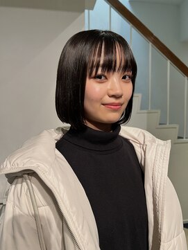 ラパンセノアール(LA PENSEE NOIR) まるみボブ