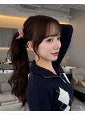 【小顔に見せる】顔まわりカット
