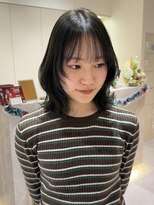 エンター 天神店(ENTER)&nbsp;オリーブカラー/天神美容室