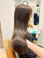 ティエラ 原宿 表参道(Tierra)&nbsp;【Tierra美侑】プレミアムケアカラーでうる艶髪ベージュ