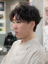 エクスプロア デザイン アクト 三鷹(EXPLORE DESIGN ACT.)&nbsp;メンズシャドウパーマツイストスパイラルパーマ三鷹