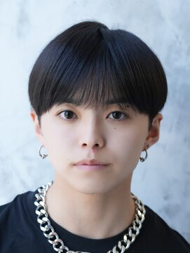 リロン 新宿(RIRON) シースルーマッシュ/ストレートパーマ/ラウンドマッシュ/韓国
