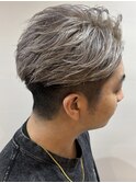メンズシルバーカラー