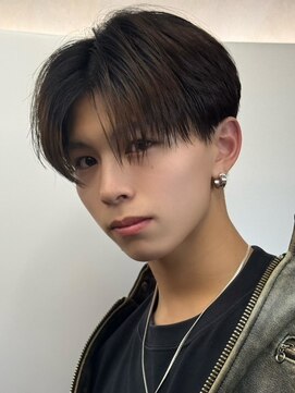 エルマーク 松山(L-MARK) センターパート/ニュアンスパーマ/ダウンパーマ/men's