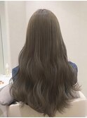 ハイトーン/ピンクベージュ/ロングウェーブ