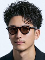 LEGIT BRIGHT KANAZAWA MEN'S HAIR SALON【4月1日NEW OPEN（予定）】&nbsp;刈り上げセンターパート/波巻きツイストスパイラル/金沢