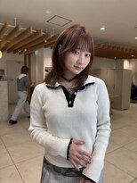 トーチ(torch)&nbsp;《riona》ハッシュカット/ブリーチカラー/ピンクベージュ