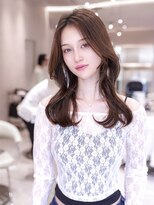 イオ 本厚木(io)&nbsp;くびれ顔周りレイヤーカット美髪質改善トリートメント縮毛矯正