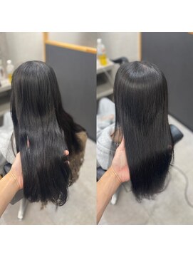 エマ あみ～ろ～ど店(EMMA) 皮膜落とし×髪質改善トリートメント