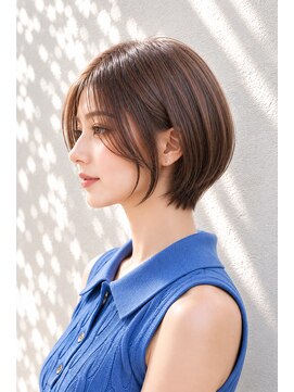 テラ(terra) 大人可愛い丸みショートボブ/20代30代40代