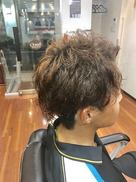 メンズ ボス(men's bos) パーマ風セット