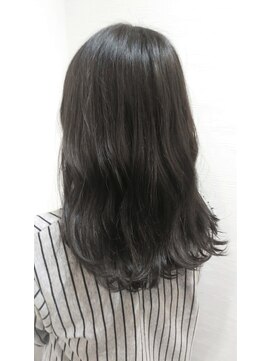 ヘアースペースシャルム (HAIR SPACE Charme) 黒髪風　　透明感のあるプラチナグレー♪
