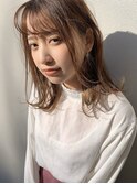 【The C 森谷やよい】大人可愛い◎外ハネミディ