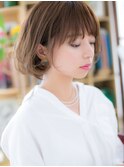 ★メッシュカラーxニュアンスウェーブ抜け感ボブ20代30代40代★7