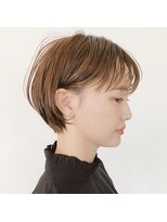 ジジ 代々木(Gigi)&nbsp;【Gigi】外ハネボブ セクションカラー ペールベージュ