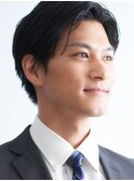 20代30代/スタイリング簡単/ビジネス/刈り上げ/アップバング