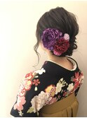 横浜　卒業式　ヘアセット　着付け　袴着付け