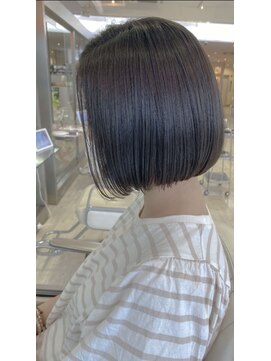 シェノン 武庫之荘(CHAINON) 髪質改善/ショコラベージュ/ボブルフ/ボブ/前髪/マチルダボブ