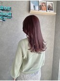 ワンカラーでバインピンク