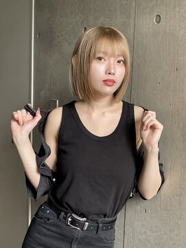 タロ(TALO) 【TALO】切りっぱなしボブ