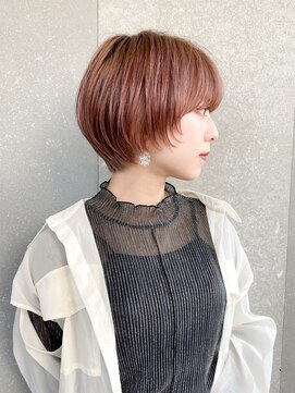 ロンド レグリーズ 立川(Lond leglise) ショート×顔周り×前髪×シルキーベージュ×グレージュカラー