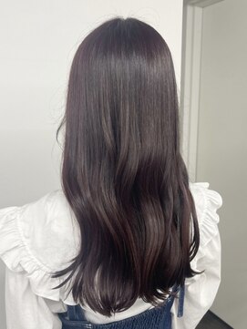 クローズ(cross-z) くびレイヤーエモージュグレーベージュカラーダークアッシュ