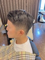 スマイル 沼影店(Smile)&nbsp;フェード風7.3分けスタイル