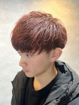 ブラック 渋谷(BLUCK) 【渋谷駅徒歩6分☆メンズ特化】ブリーチなしレッドブラウン