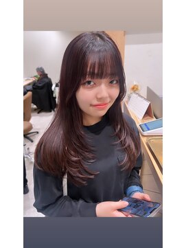 デイワン(DAY.1) レイヤーカットラベンダーピンク