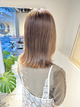 エト 梅田(eto) くすみベージュカラー☆