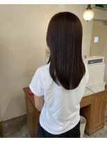 スロウ(sloe)&nbsp;白髪ぼかしの細めハイライト