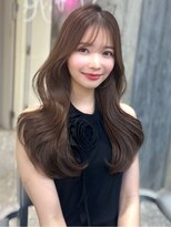 シーシンジュク 新宿南口(Sea shinjuku)&nbsp;ワンレン×ネビージュ【新宿/前髪/レイヤーカット】