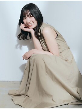 レーヴバイキートス(REVE by kiitos) 【REVE by kiitos】こなれミディ/艶カラー/水素トリートメント