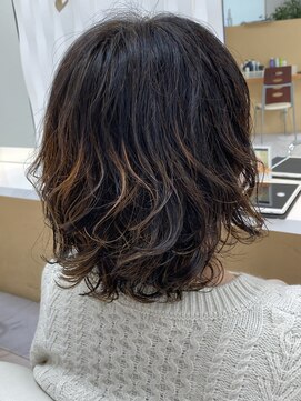 ヘアポジションにかほ ゆるふわデジタルパーマ