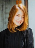 【錦糸町美容院Agate】マロンベージュ☆ふわふわボブショートh